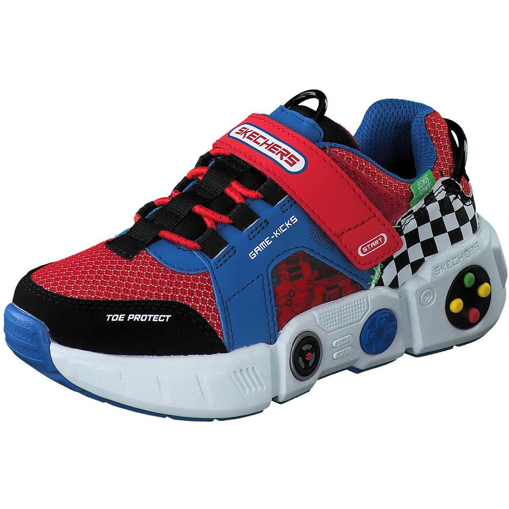 Skechers Game Tronix Sneaker in blau