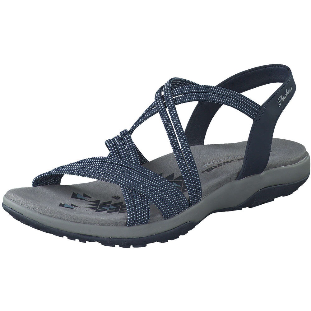 Skechers Reggea Slim Turn It Up in blau