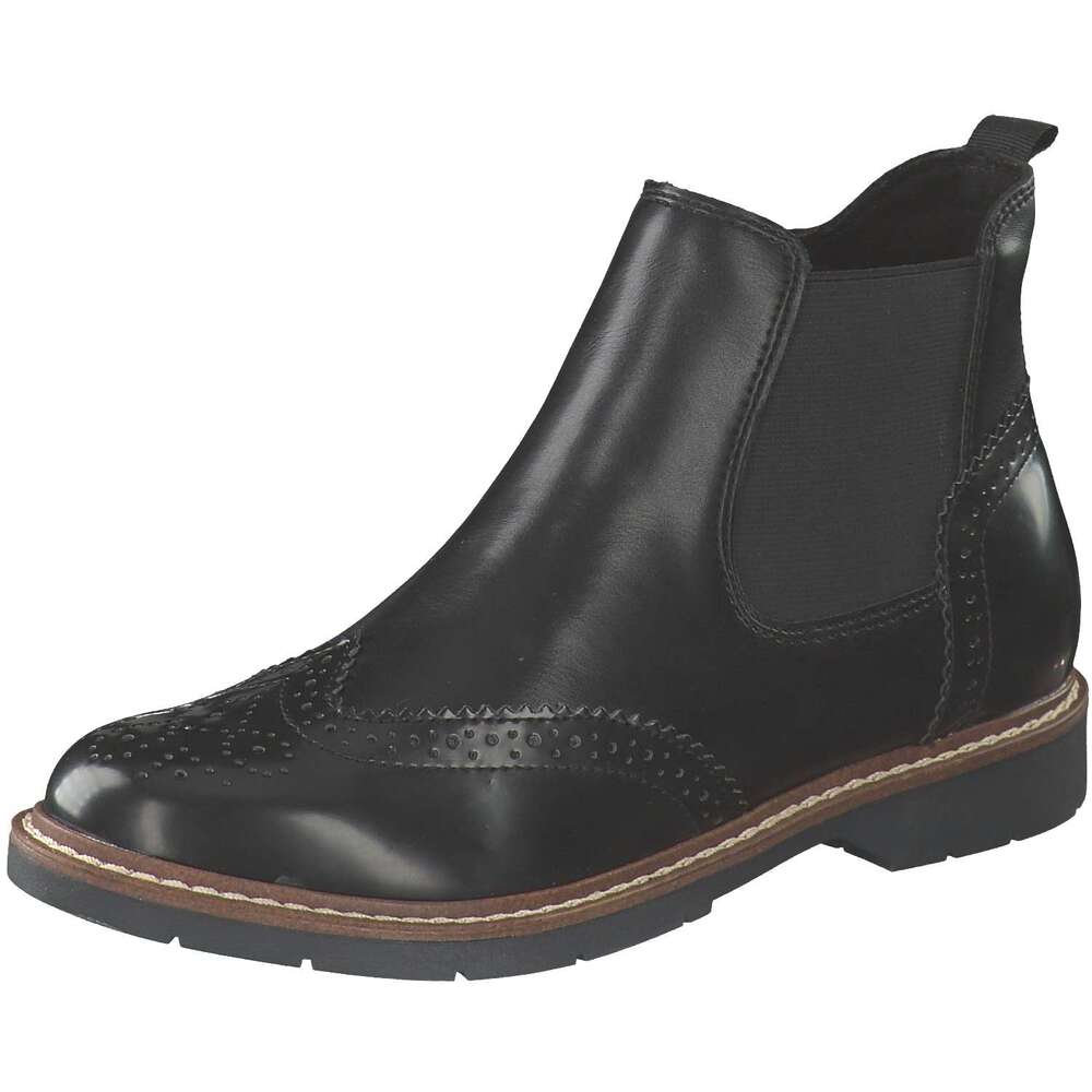 Damen Stiefeletten Chelsea Boots Schuhe Plateau 823975 Trendy