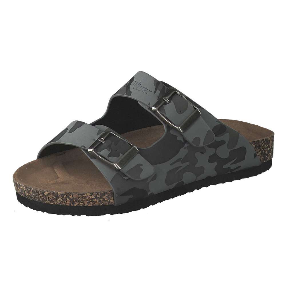 s.Oliver Pantolette in schwarz