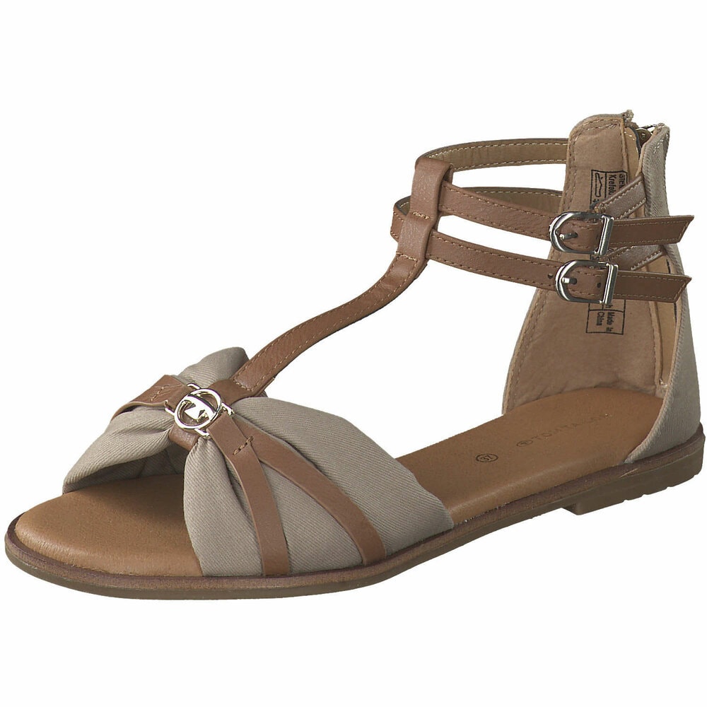 Tom Tailor Sandale in beige