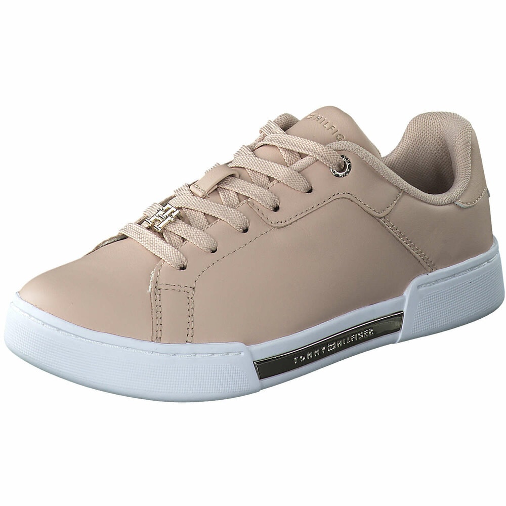 Tommy Hilfiger Court Sneaker Golden TH in beige