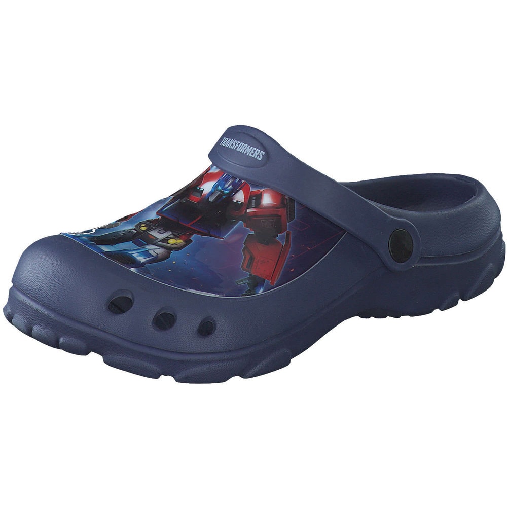 Transformers Clogs in blau