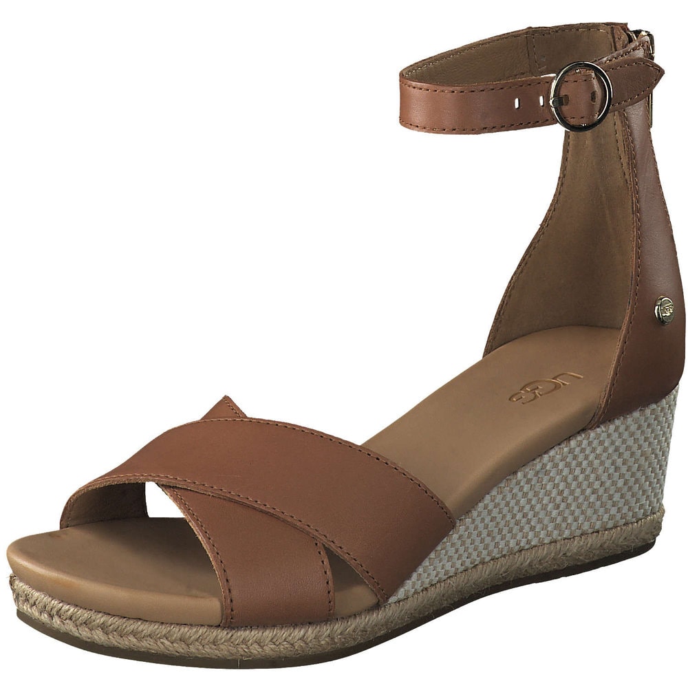 UGG Eugenia Keilsandale in braun