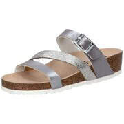 Bio Life Pantolette Damen silber günstig online kaufen