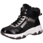 Bugatti Schnür Boots schwarz