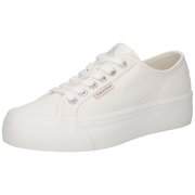 Calvin Klein Vulc Flatform Sneaker ctn Logo Damen weiß günstig online kaufen