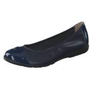 Caprice Ballerina Damen blau  - Onlineshop Schuhcenter