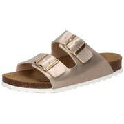 Leone Pantolette Damen gold günstig online kaufen