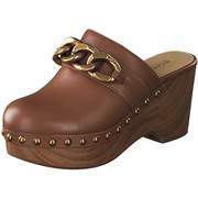 Michael Kors Scarlett Clogs Damen beige  - Onlineshop Schuhcenter