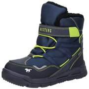 Mustang Klett Boots Jungen blau  - Onlineshop Schuhcenter