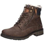 Mustang Schnür Boots Herren braun|braun günstig online kaufen