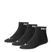 PUMA 3er Pack Quarter Socken Damen 7CHerren schwarz  - Onlineshop Schuhcenter