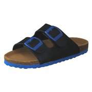 Re Laxx Pantolette Jungen blau  - Onlineshop Schuhcenter