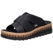 Rieker Pantolette, Keilabsatz, Sommerschuh, Schlappen mit Juteumrahmung günstig online kaufen