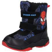Spiderman Klett Boots Jungen schwarz  - Onlineshop Schuhcenter