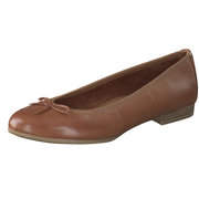 Tamaris Ballerina Damen braun  - Onlineshop Schuhcenter