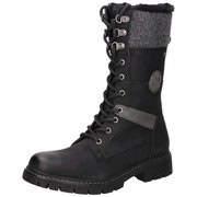 tomtailor Tom Tailor Schnürstiefelette Damen schwarz
