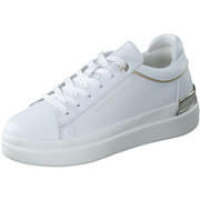 Tommy Hilfiger Lux Metallic Cupsole Sneaker Damen weiß  - Onlineshop Schuhcenter