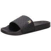 Tommy Hilfiger Th Monogram Poolslide Damen schwarz günstig online kaufen
