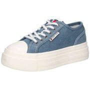 Tommy Jeans Plateausneaker "TJW FOXING FLATFORM LC", Freizeitschuh, Halbsch günstig online kaufen