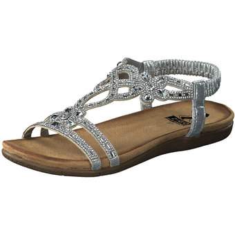 2Go Fashion Sandale in silber Schuhcenter