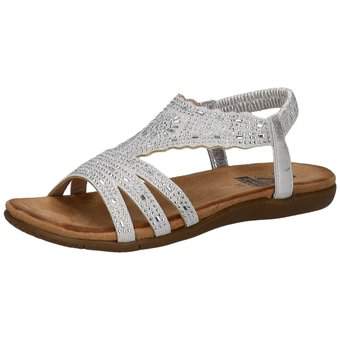 2Go Fashion Sandale in silber Schuhcenter