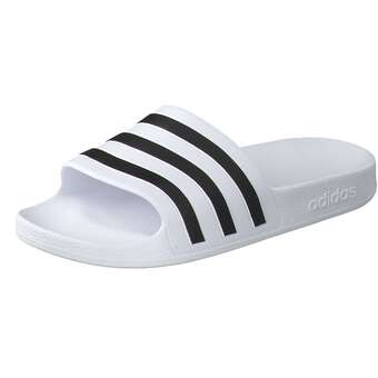 Adiletten on sale weiß schwarz
