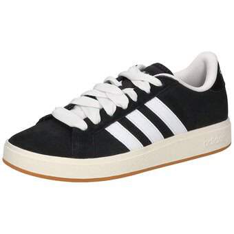 adidas Grand Court Base 00s Sneaker in schwarz