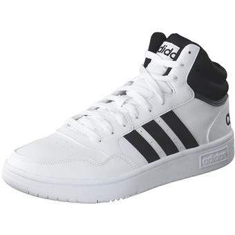 adidas Hoops 3.0 Mid Sneaker weiB