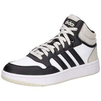 adidas Hoops 3.0 Mid Sneaker in weiB Schuhcenter
