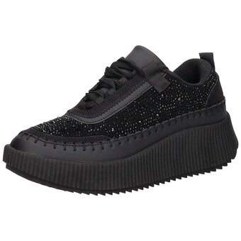 Black platform sneakers nike store