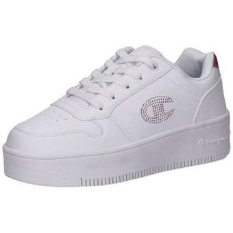 Champion RD 18 Platform Glitter Sneaker weiB