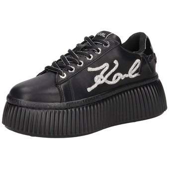 Plateau sneaker schwarz weiß store