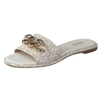 Michael Kors Scarlett Slide Pantolette beige