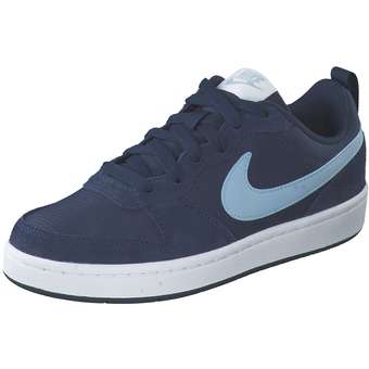nike court borough low 2 blau