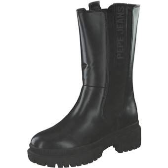 Pepe Jeans Bettle Wild Chelsea Boots in schwarz