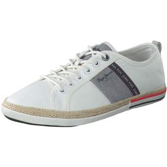 Pepe Jeans MAOUI TAPE Sneaker weiB