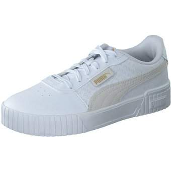 PUMA Carina 2. Logobsession Sneaker wei