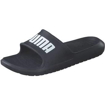 Black puma slides deals