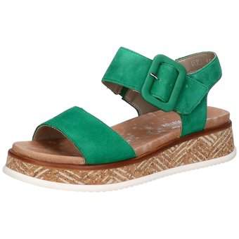 Rieker R Evolution Plateau Sandale grun