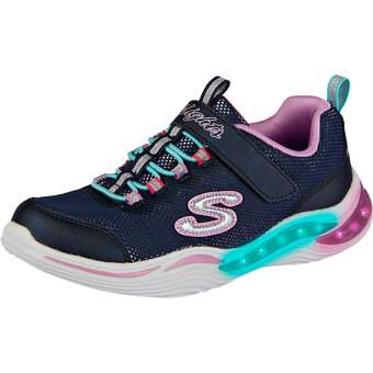 Skechers Power Petals Sneaker in blau Schuhcenter