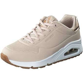 Skechers Uno Shimmer Away Sneaker beige