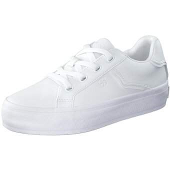 Weiße sneaker plateau store