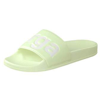 Superga Slides Polysoft Pantolette grun