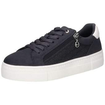Tamaris Plateau Sneaker blau