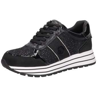 Tamaris Plateau Sneaker in schwarz Schuhcenter