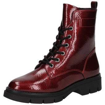 Tamaris Schnur Boots rot