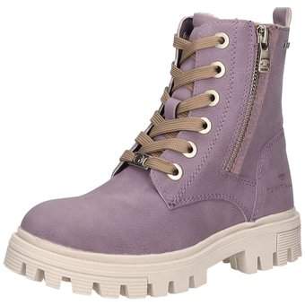 Tom Tailor - Schnür Boots - lila