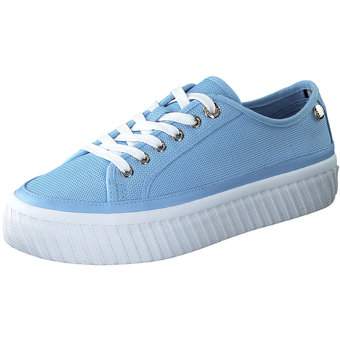 Tommy Hilfiger Platform Vulcanized Sneaker in blau